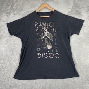 Panic At The Disco T Shirt Mens XL Black Pray For The Wicked Tour 2019 Band Tee